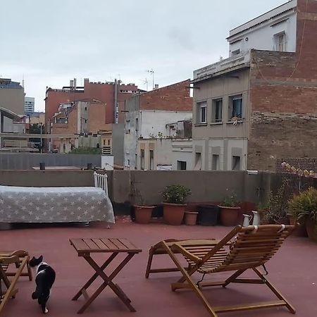 Small Room In Sants With Huge Terrace 巴塞罗那 外观 照片