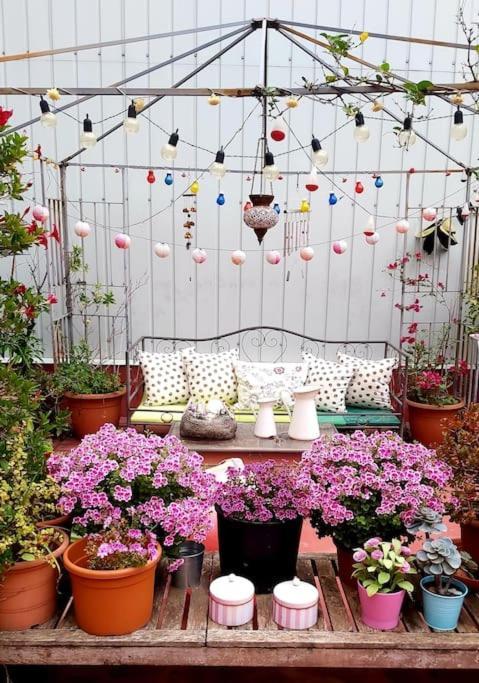 Small Room In Sants With Huge Terrace 巴塞罗那 外观 照片