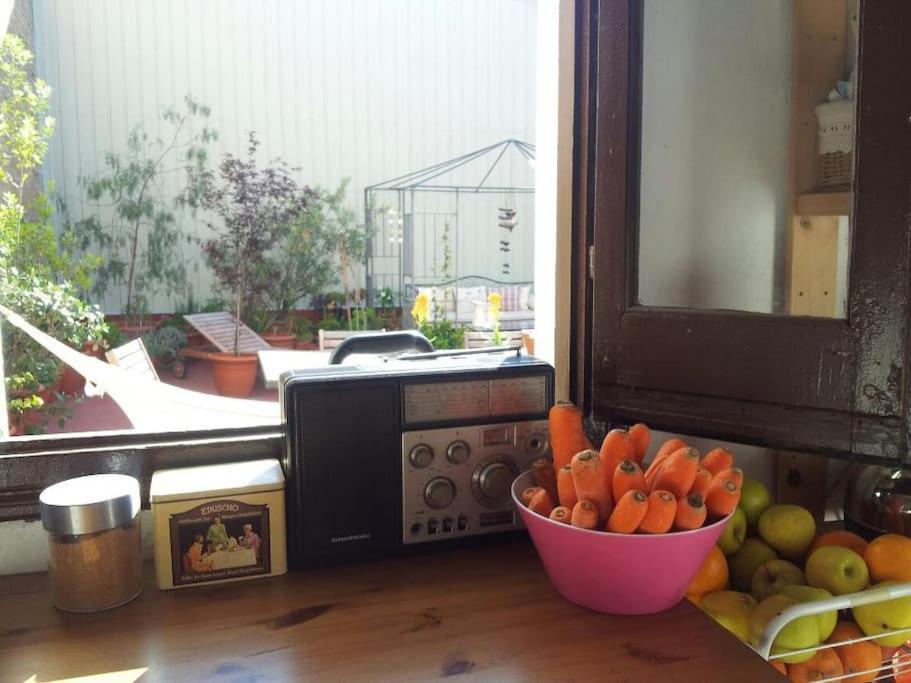 Small Room In Sants With Huge Terrace 巴塞罗那 外观 照片